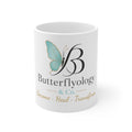 Butterfly Monogram Ceramic Mug
