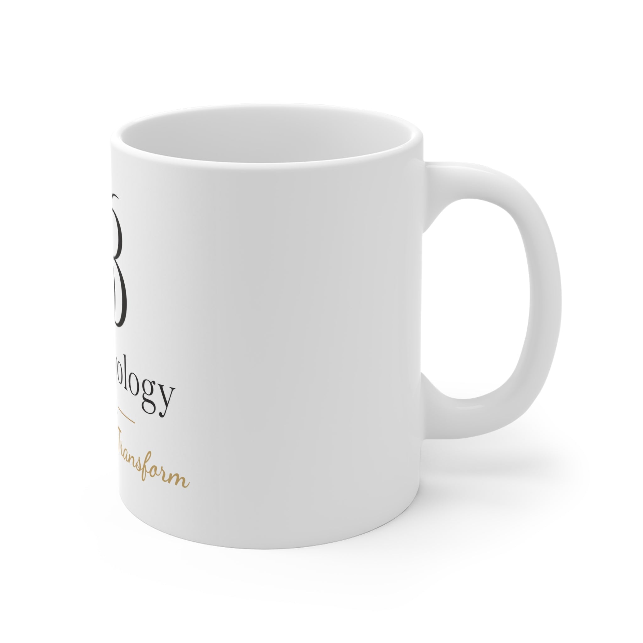 Butterfly Monogram Ceramic Mug