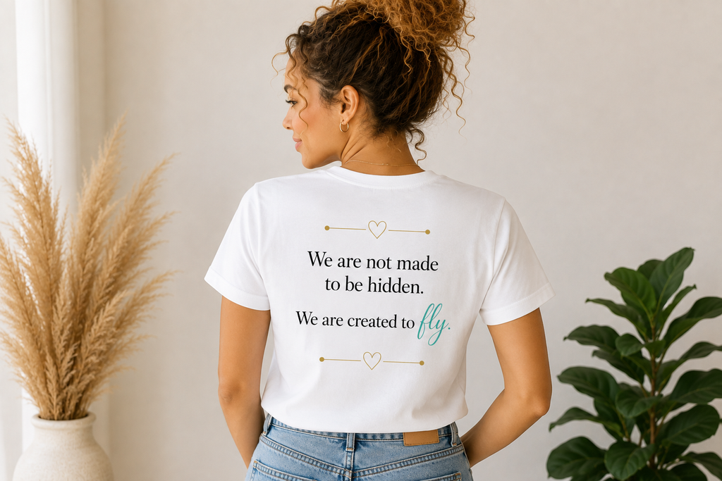 Butterflyology Signature Tee| Logo + Inspirational Quote